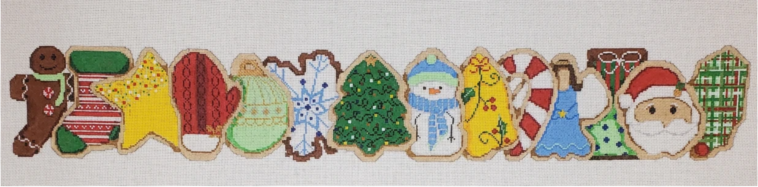 Christmas Cookies Apron Row