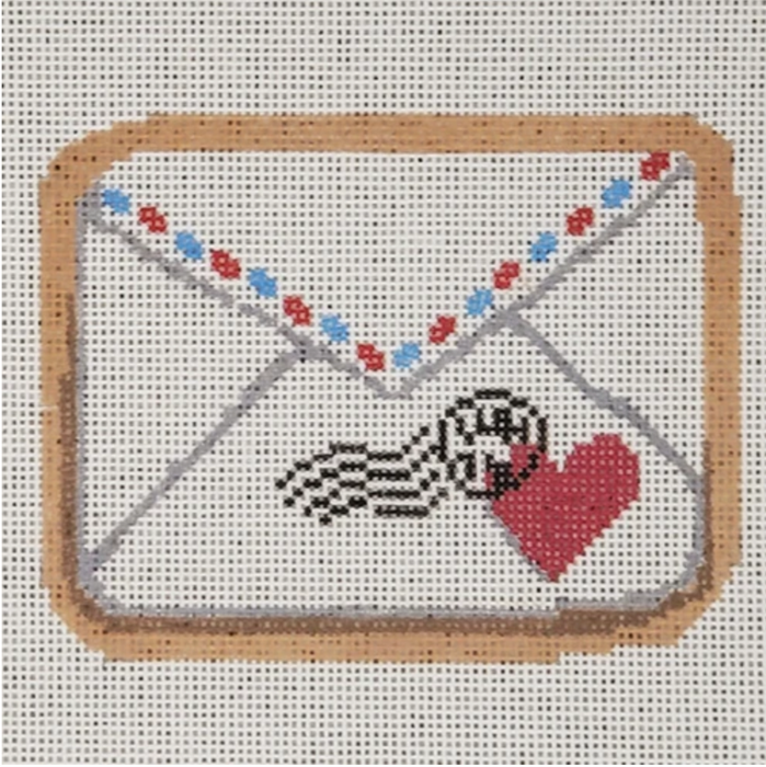 Envelope (Love Note) Cookie w/Stitch Guide