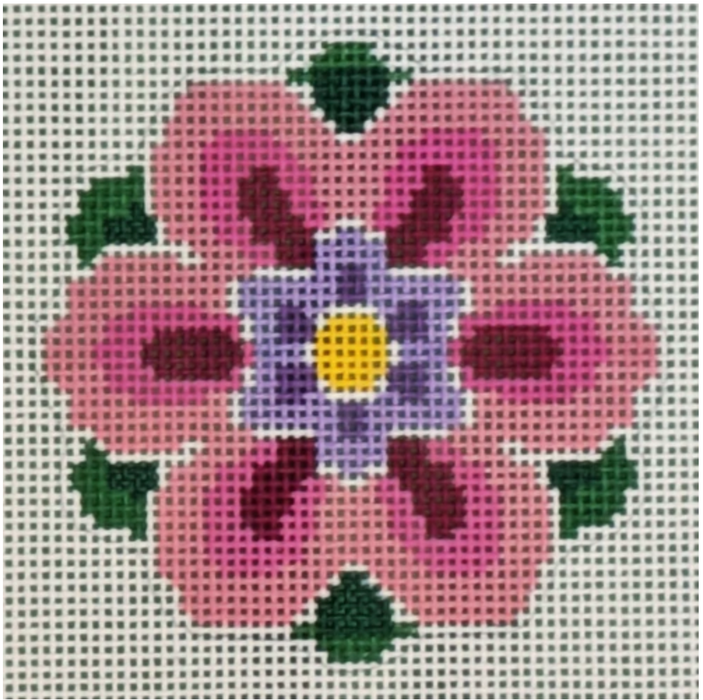 Geometric Flower Insert Pink 13