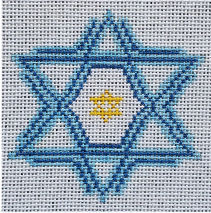 Hanukkah Snowflake 13 mesh