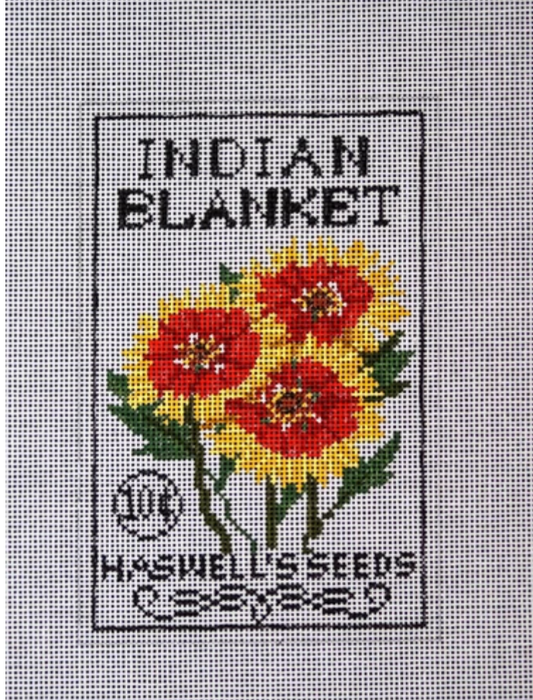 Indian Blanket Seed Packet