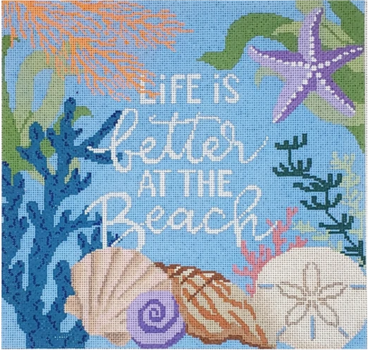 Life is Better at the Beach Pillow