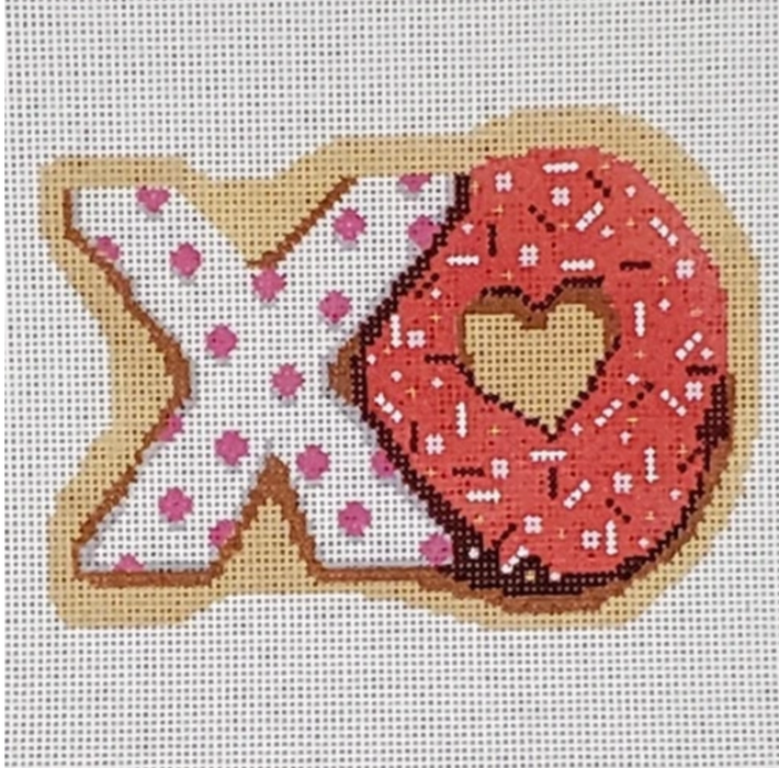 XO Cookie w/Stitch Guide