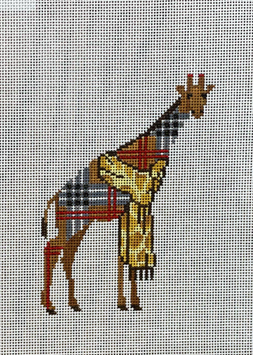 Plaid Giraffe in Spotted