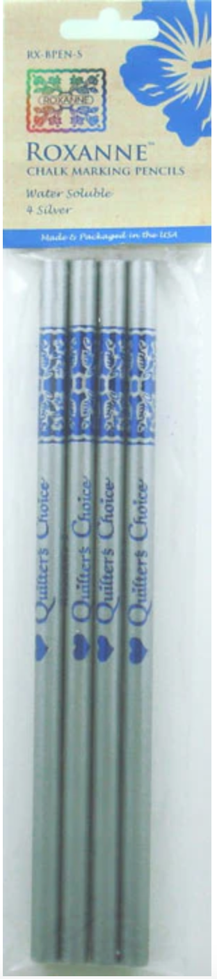 Roxanne Marking Pencils - Silver