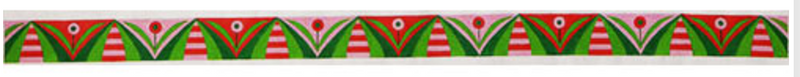 Striped Leaves Belt/ Strap