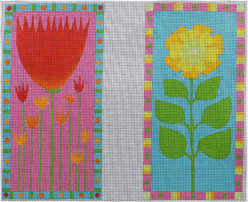 Tulip and Zinnia Eye Glass Case
