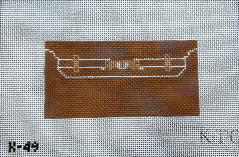Mini Brown Clutch - Insert