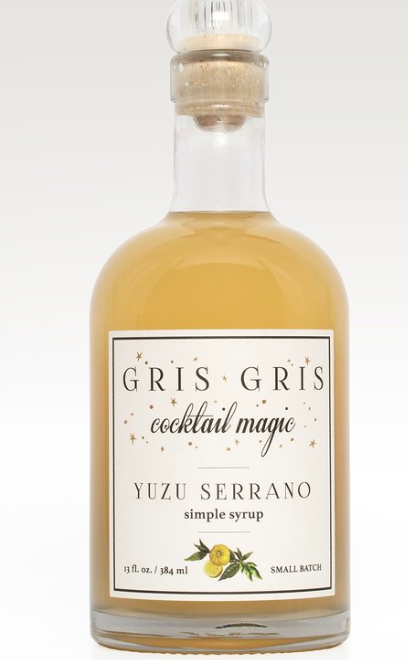 Yuzu Serrano Syrup