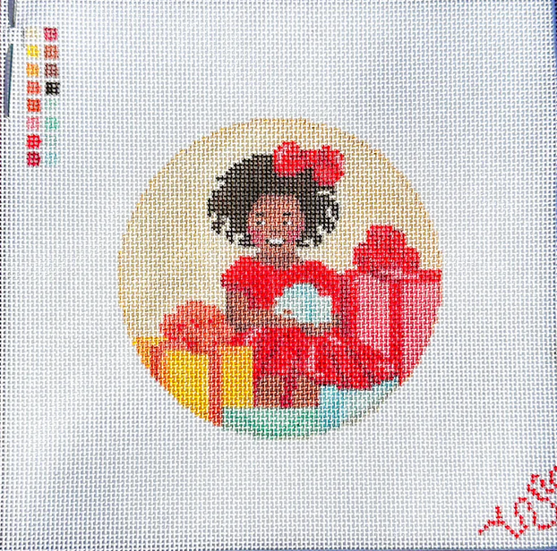 Black Heritage Collection Girl with Presents