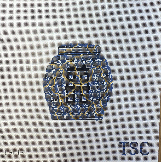 Kintsugi Ginger Jar Ornament