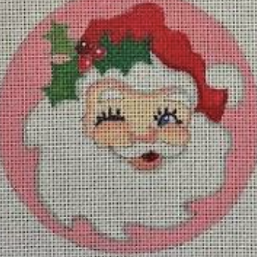 Pink Santa Round