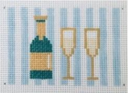 Champagne Toast 2" x 3"