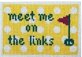 Meet me on the links yellow