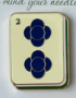 Two Dot Mahjong Tile