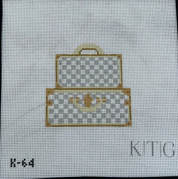 Checked Trunks White