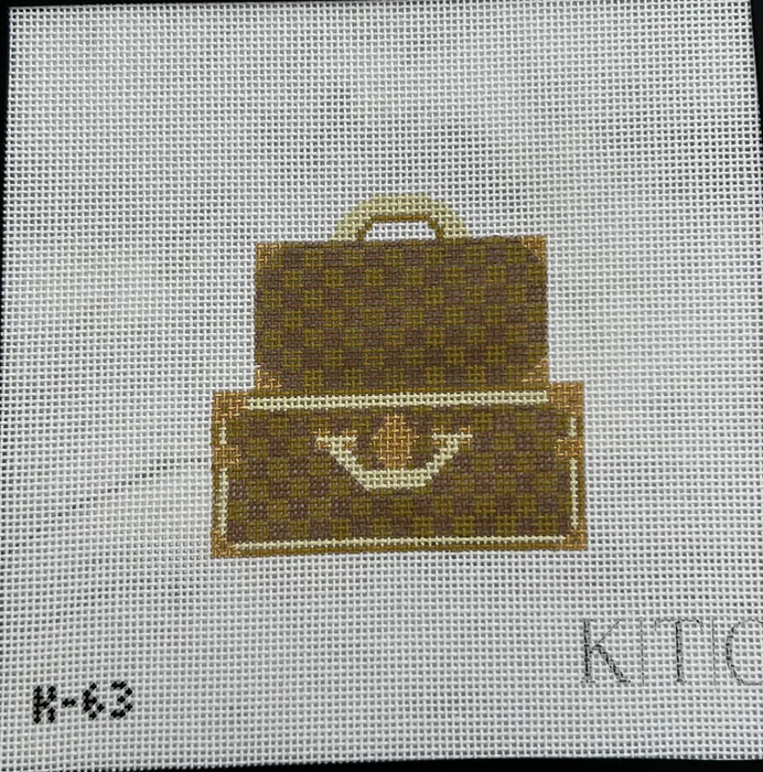 Checked Trunks Brown