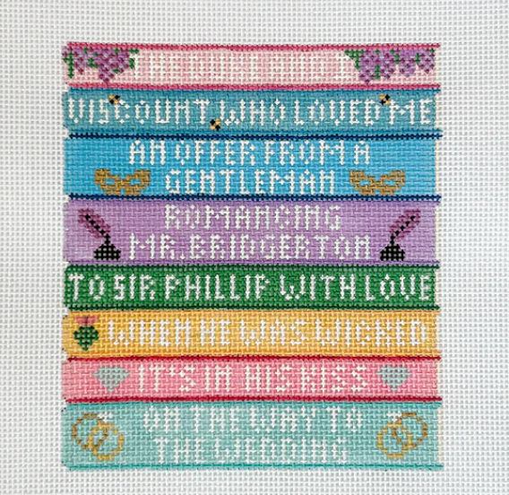 Bridgerton Book Stack