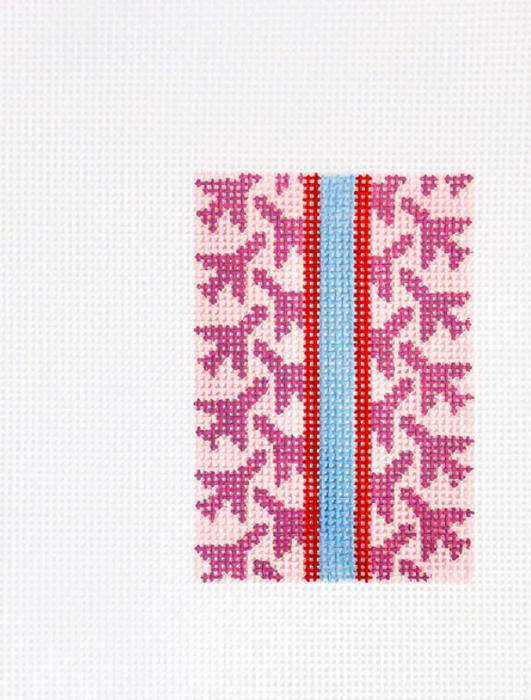 Airplane Houndstooth - Small Pink