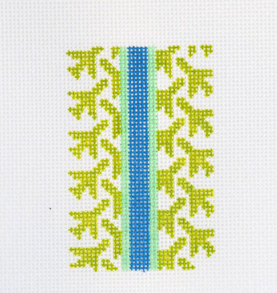 Airplane Houndstooth - Small Green