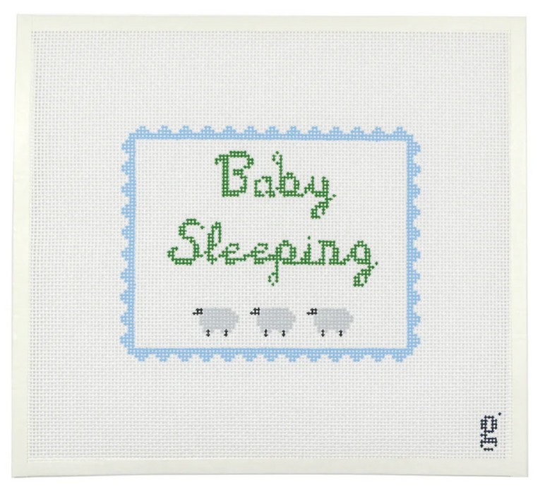 Baby Sleeping - Blue