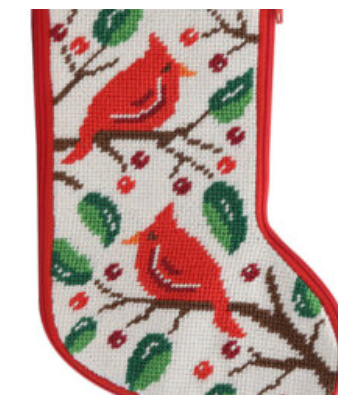 Stitch & Zip - Cardinals Mini Stocking