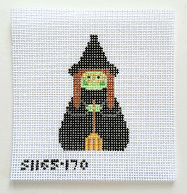 Green Face Witch Angel