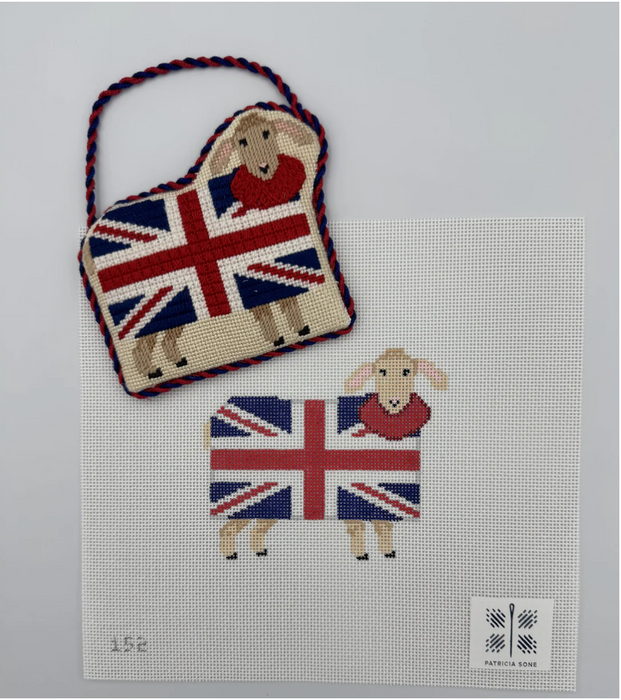 Sheep with Union Jack & Stitch Guide