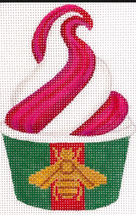 Gucci - Raspberry Swirl Soft Serve - Mini Dessert