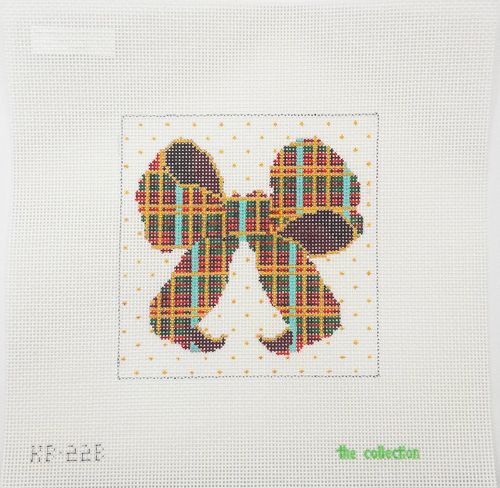 Plaid Bow - 5"x5"