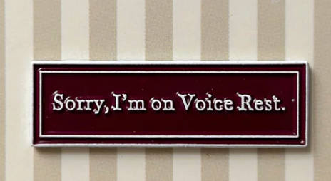 Sorry, I'm on Voice Rest Needle Minder