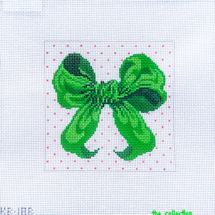 Green Bow - 5"x5"