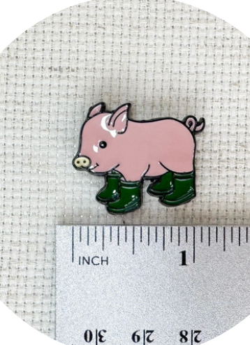 Pig with Green Boots