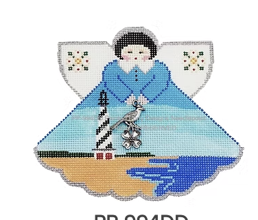 (Bodie Lighthouse) Angel with charms: North Carolina