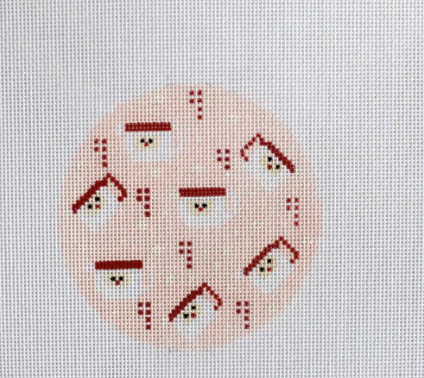 Pink Santa Mug Ornament