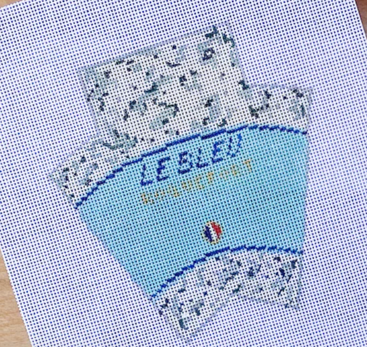 3D Wedge of Blue Cheese