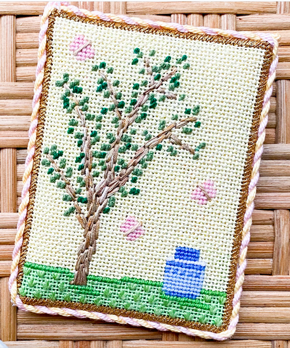 Chinoiserie Silk Screen - Yellow