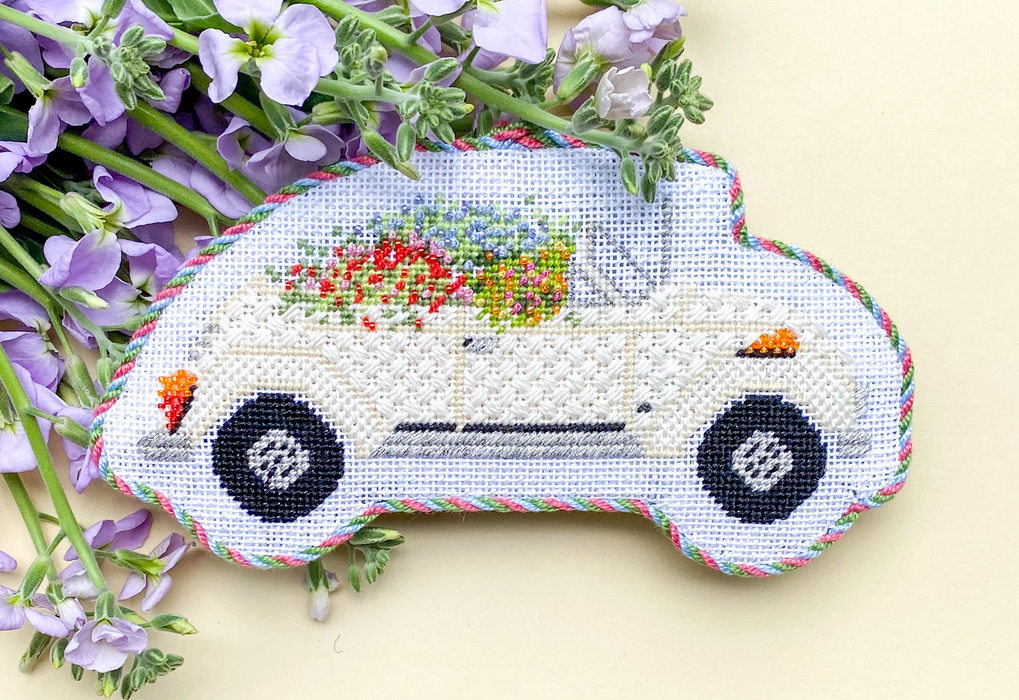 Volkswagen with Flowers