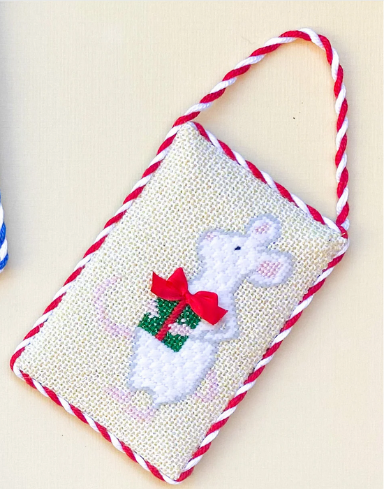 Christmas Mice - Green Present