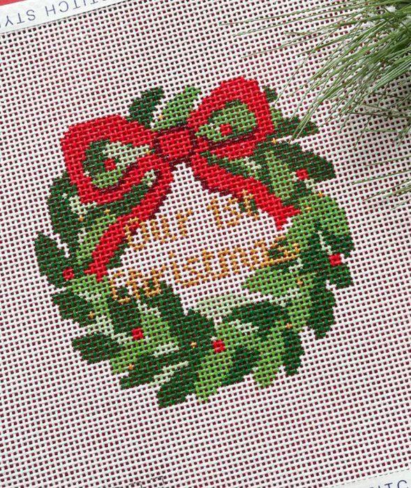 Our First Christmas Wreath