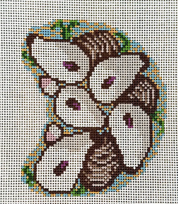 Curved Blue Oyster Plate 18 count