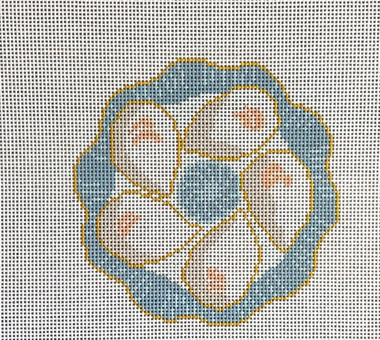 Blue Oyster Plate 13 count