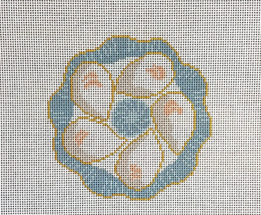 Blue Oyster Plate 18 count