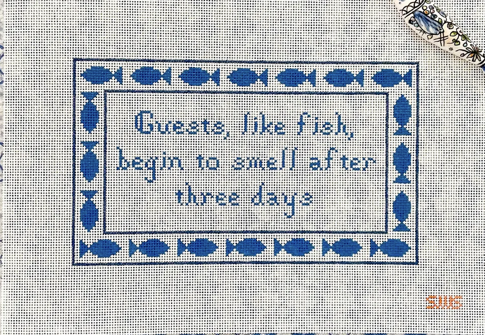 Guests, Like Fish, Begin To Smell
 After Three Days