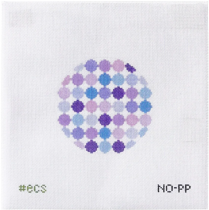 PURPLE SAMPLER 4" ROUND