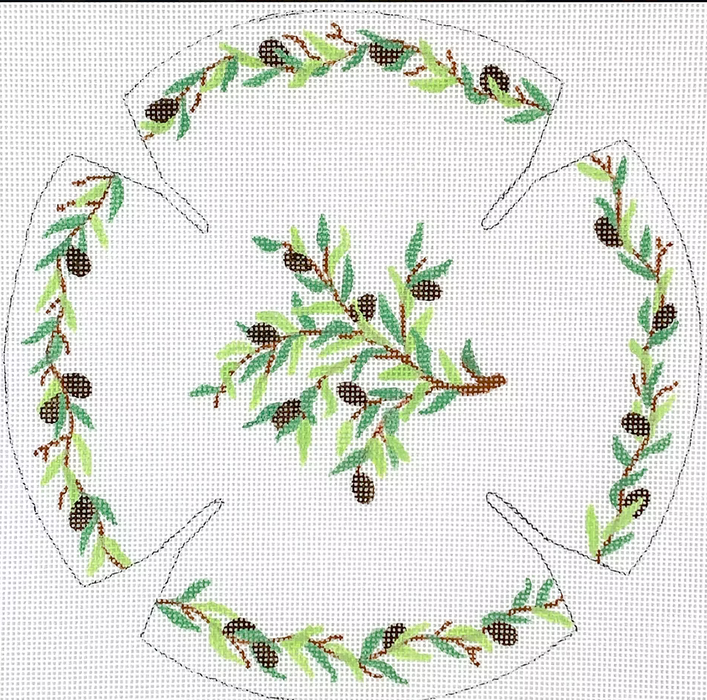 Kippah – Olive Branches