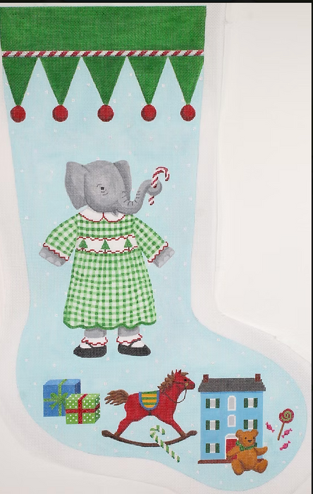 Stocking – Canada Goose w/ Wreath