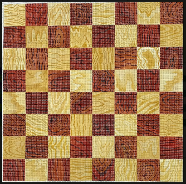 Chess/Checkers Board – Rosewood and Golden Maple