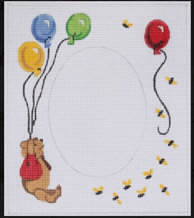 Frame – Winnie the Pooh w/ Balloons & Bees
