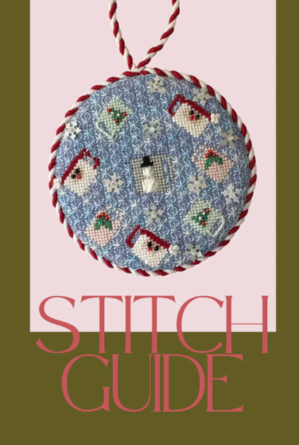 Stitch Guide - Colorful Christmas Mugs